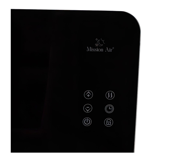 Mission Air Grzejnik konwektorowy PORTO WiFi 1000W Czarny - 1590299 - zdjęcie 8